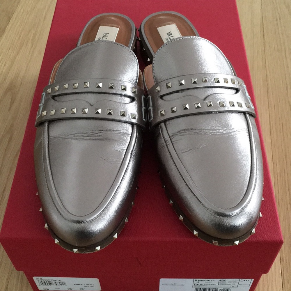 Valentino rockstud mules